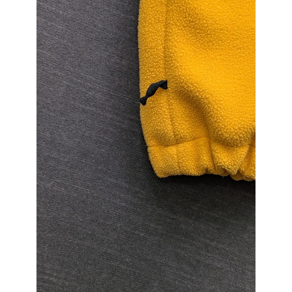 Vtg Columbia Yellow Fleece Jacket Full Zip Made in the USA Tech Interchange XLP - Picture 8 of 13